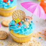 Summer Beach Party Cupcakes