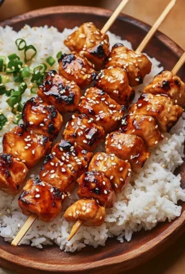 Teriyaki Chicken Skewers