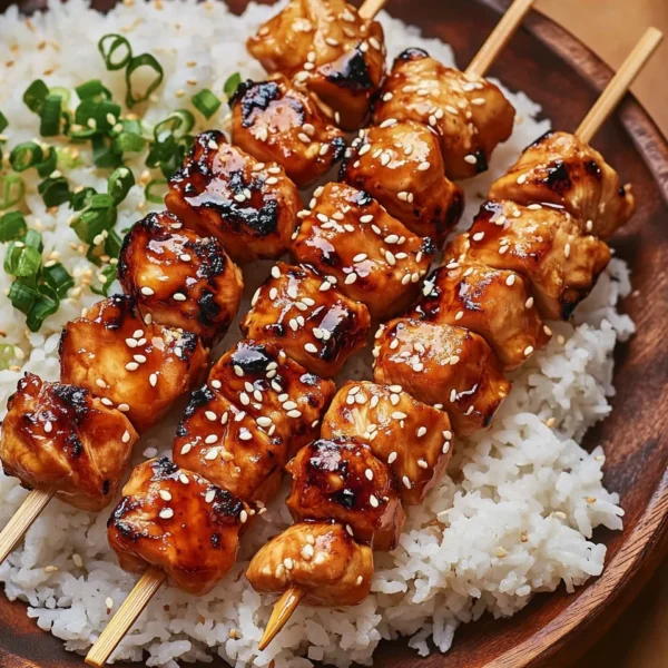 Teriyaki Chicken Skewers