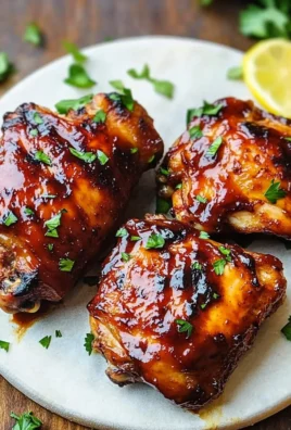 Two Ingredient Crispy Oven Baked BBQ Chicken