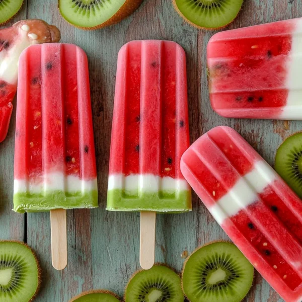 Watermelon Popsicles