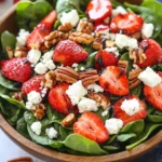 15-Minute Strawberry Spinach Salad