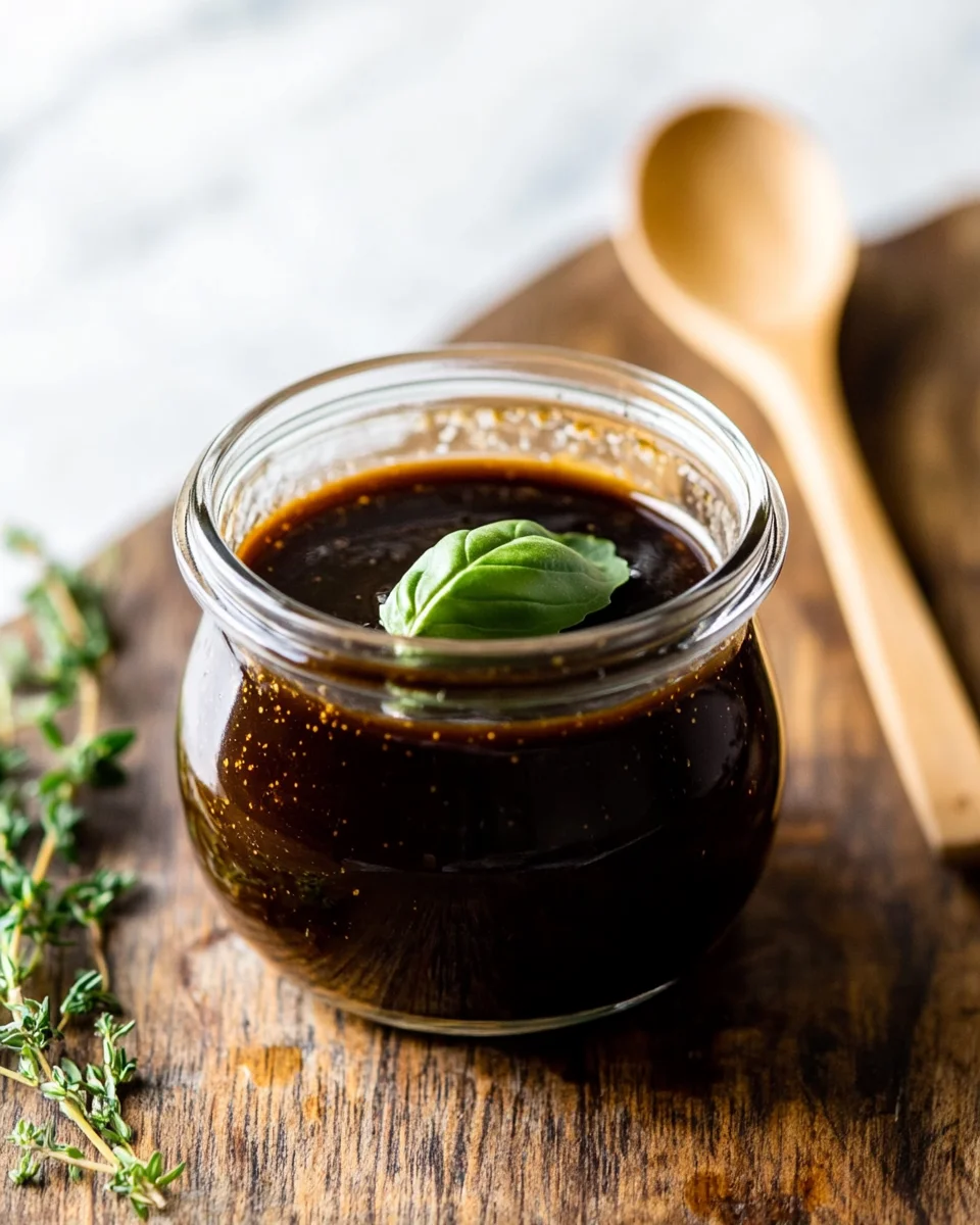 Balsamic Vinaigrette