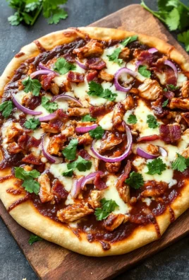 BBQ Chicken Bacon Pizza