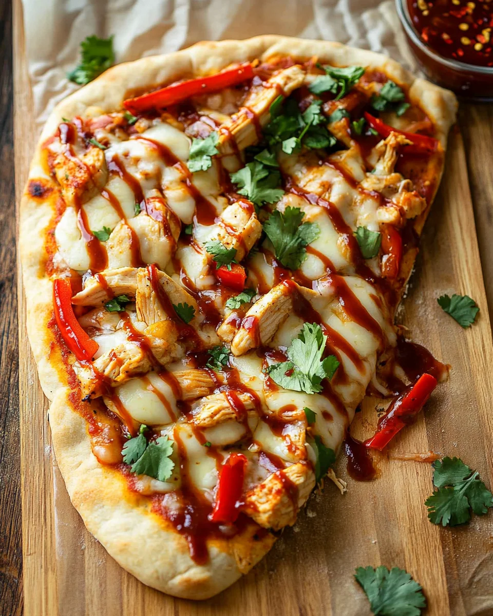 BBQ Chicken Flatbread