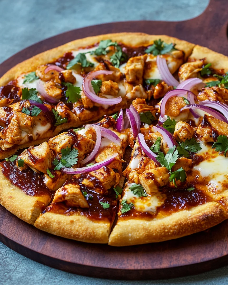 BBQ Chicken Pizza
