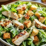 Best Chicken Caesar Salad with Homemade Croutons