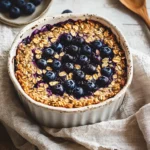 Blueberry Baked Oatmeal