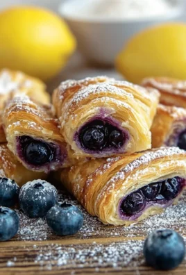 Blueberry Cream Cheese Puff Pastry