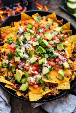 Campfire Grilled Nachos