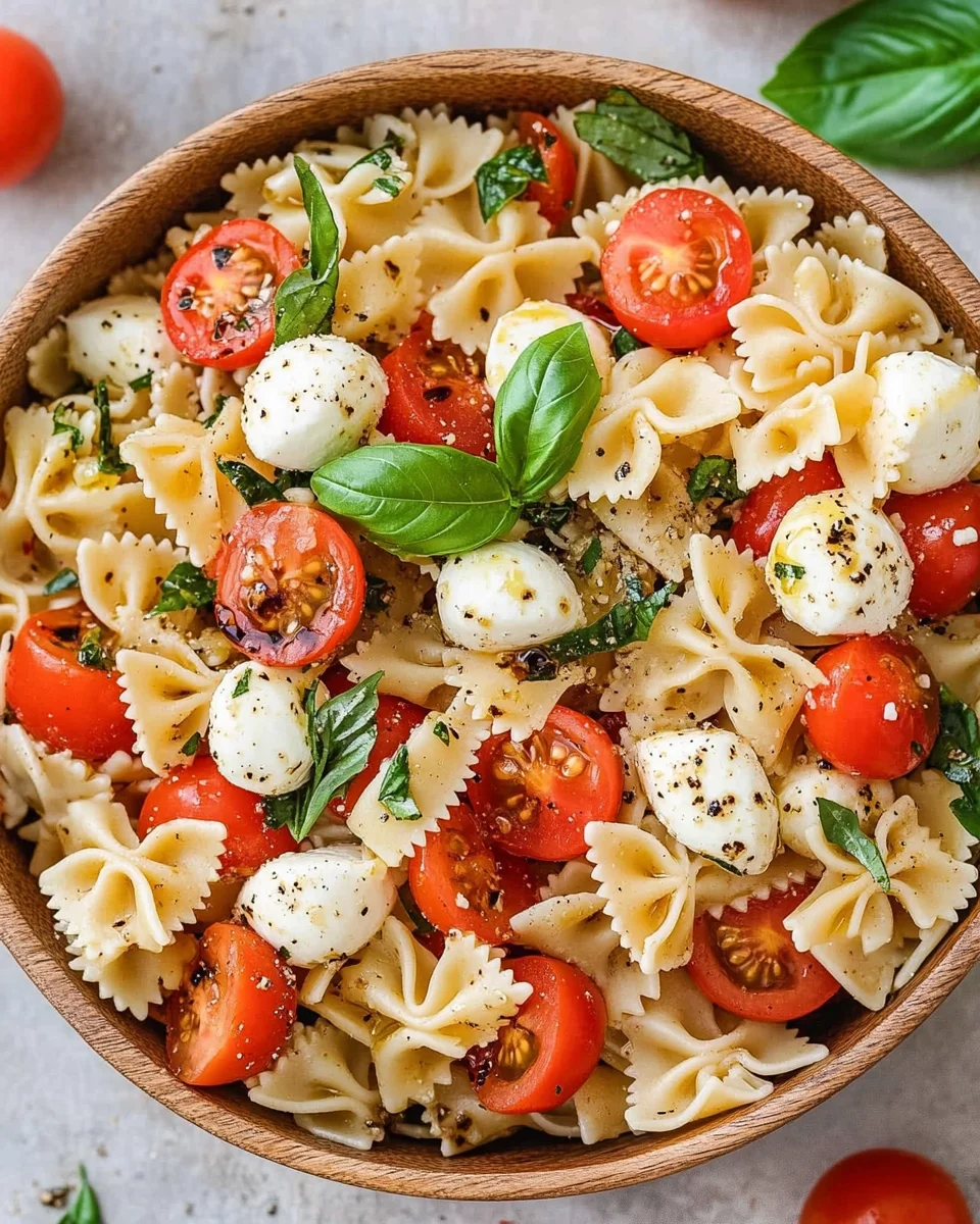 Caprese Pasta Salad Recipe