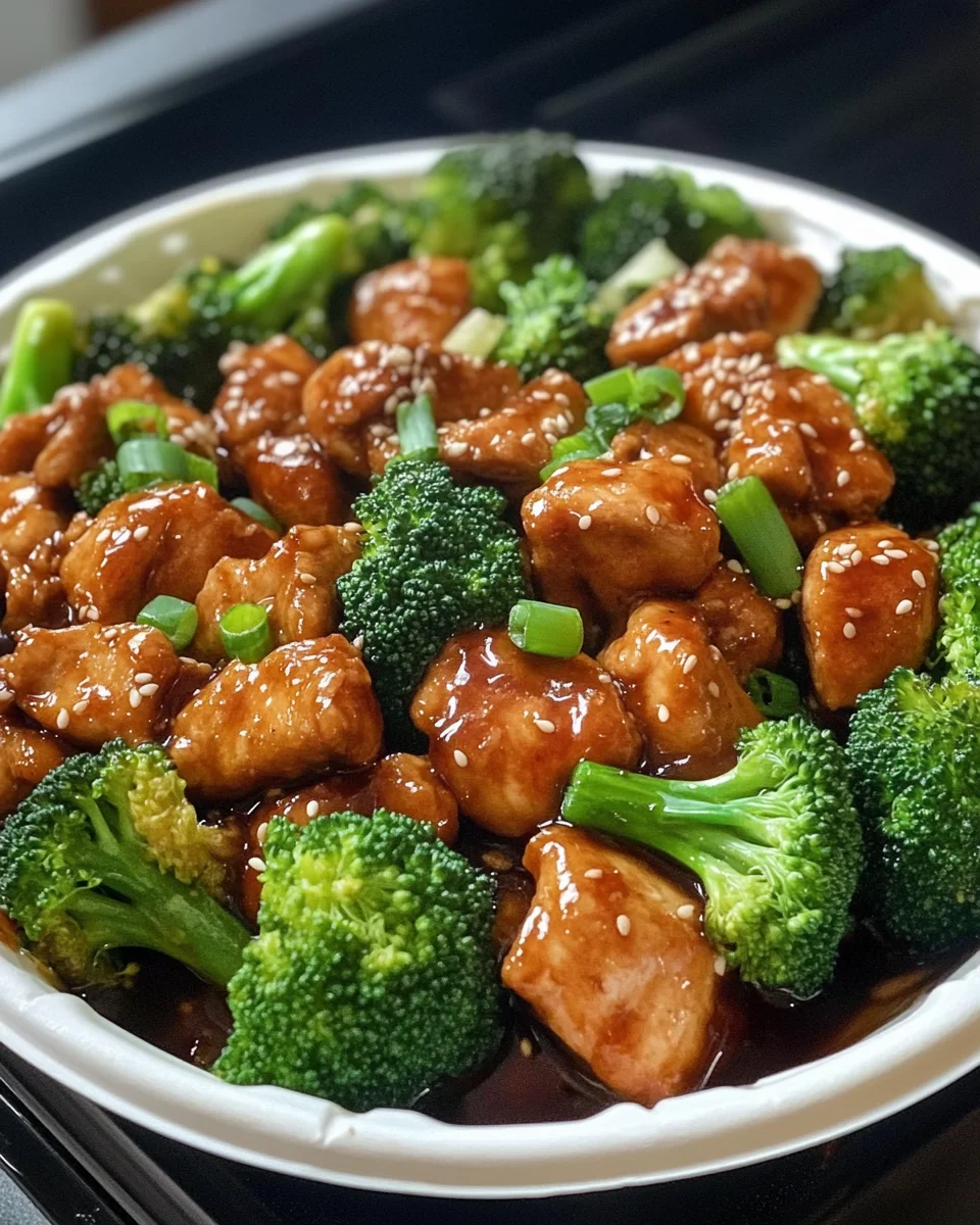 Chicken and Broccoli (Chinese Takeout Style)