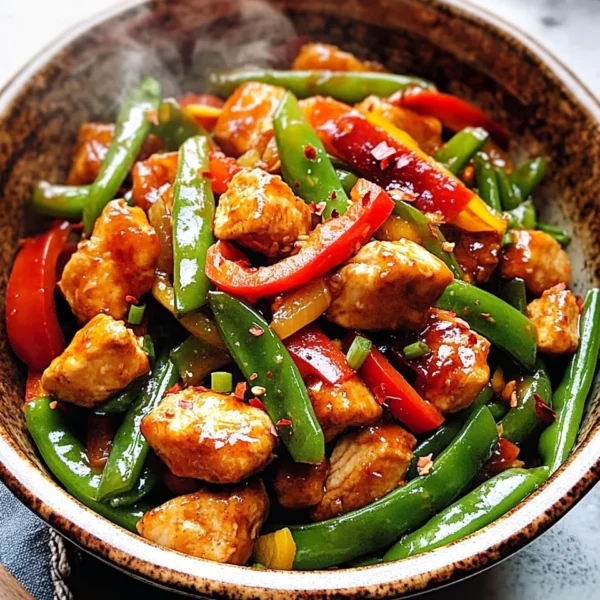 Chicken and Green Bean Stir Fry