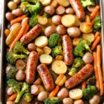 Chicken Apple Sausage Sheet Pan Dinner