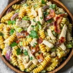 Chicken Bacon Ranch Pasta Salad