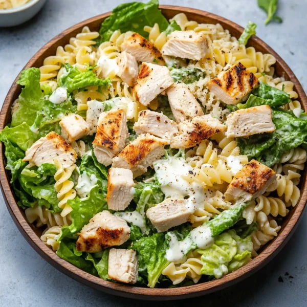 Chicken Caesar Pasta Salad