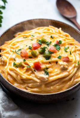 Crock Pot Cheesy Chicken Spaghetti Recipe