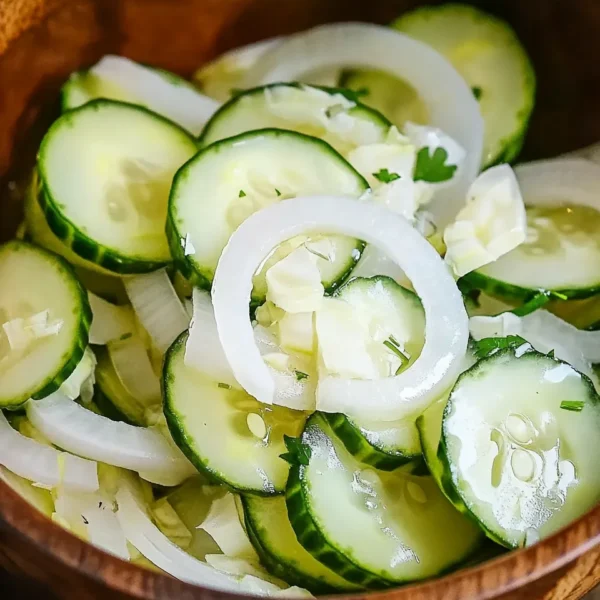 Cucumber Onion Salad Recipe