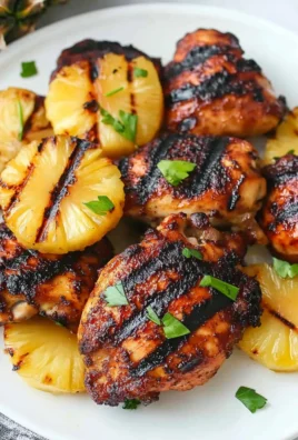 Easy Homemade Grilled Pineapple Chicken