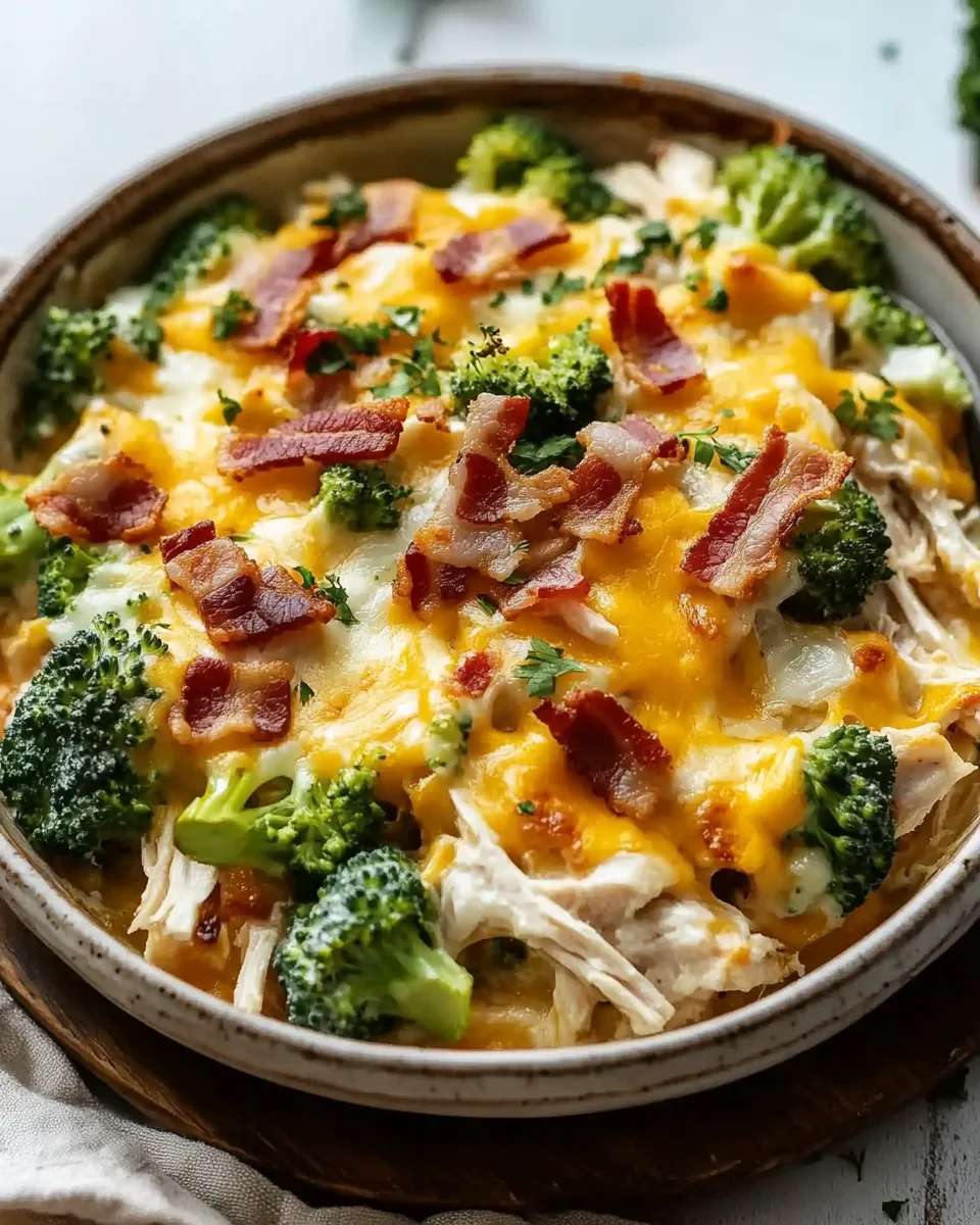 Easy Low Carb Chicken Casserole
