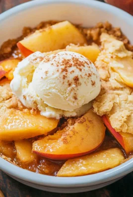 Easy Peach Cobbler