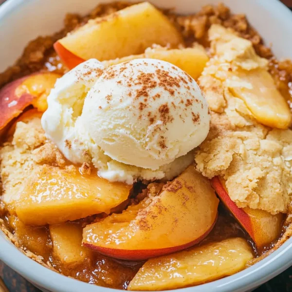 Easy Peach Cobbler