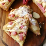 Easy Rhubarb Scones