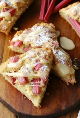 Easy Rhubarb Scones