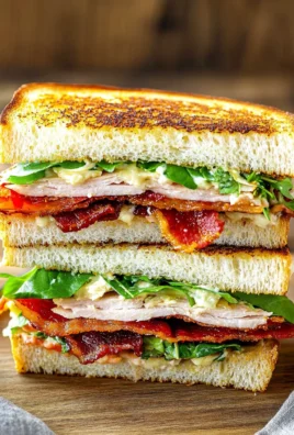Easy Turkey Club Sandwich