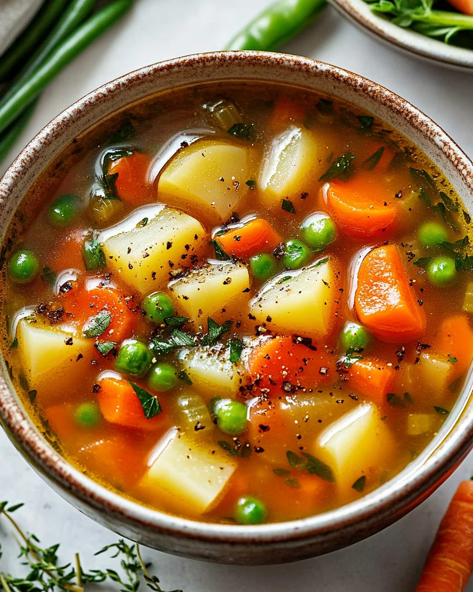 Easy Vegetable Soup