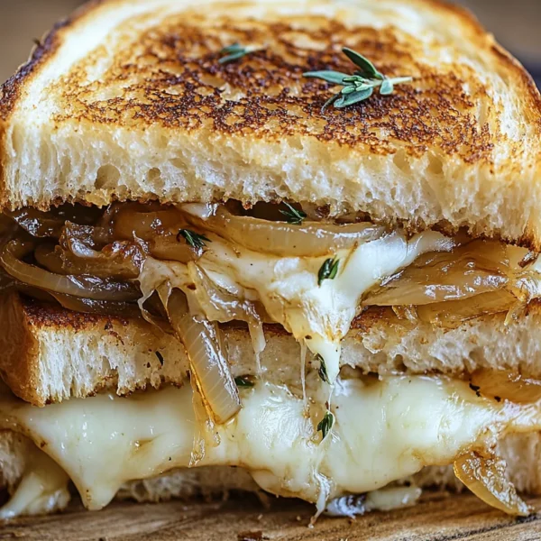 French Onion Grilled Cheese Sandwich
