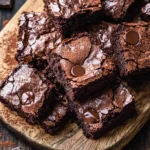 Fudgy Chewy Browkies (Brookies)