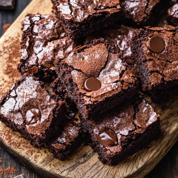 Fudgy Chewy Browkies (Brookies)