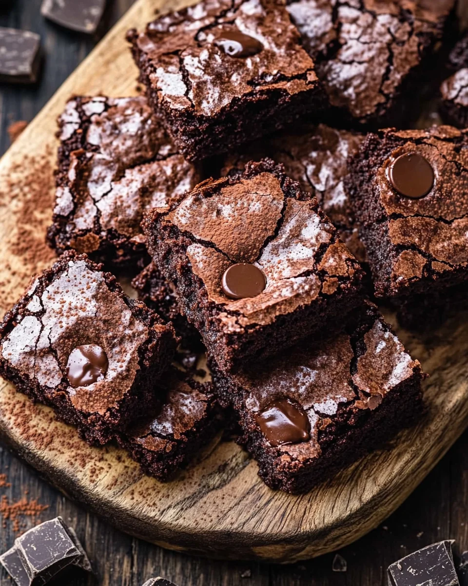Fudgy Chewy Browkies (Brookies)