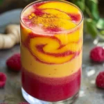 Golden Peach Sunrise Smoothie