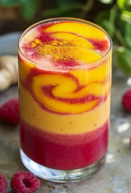 Golden Peach Sunrise Smoothie