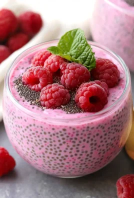 Healthy Raspberry Chia Pudding Recipe