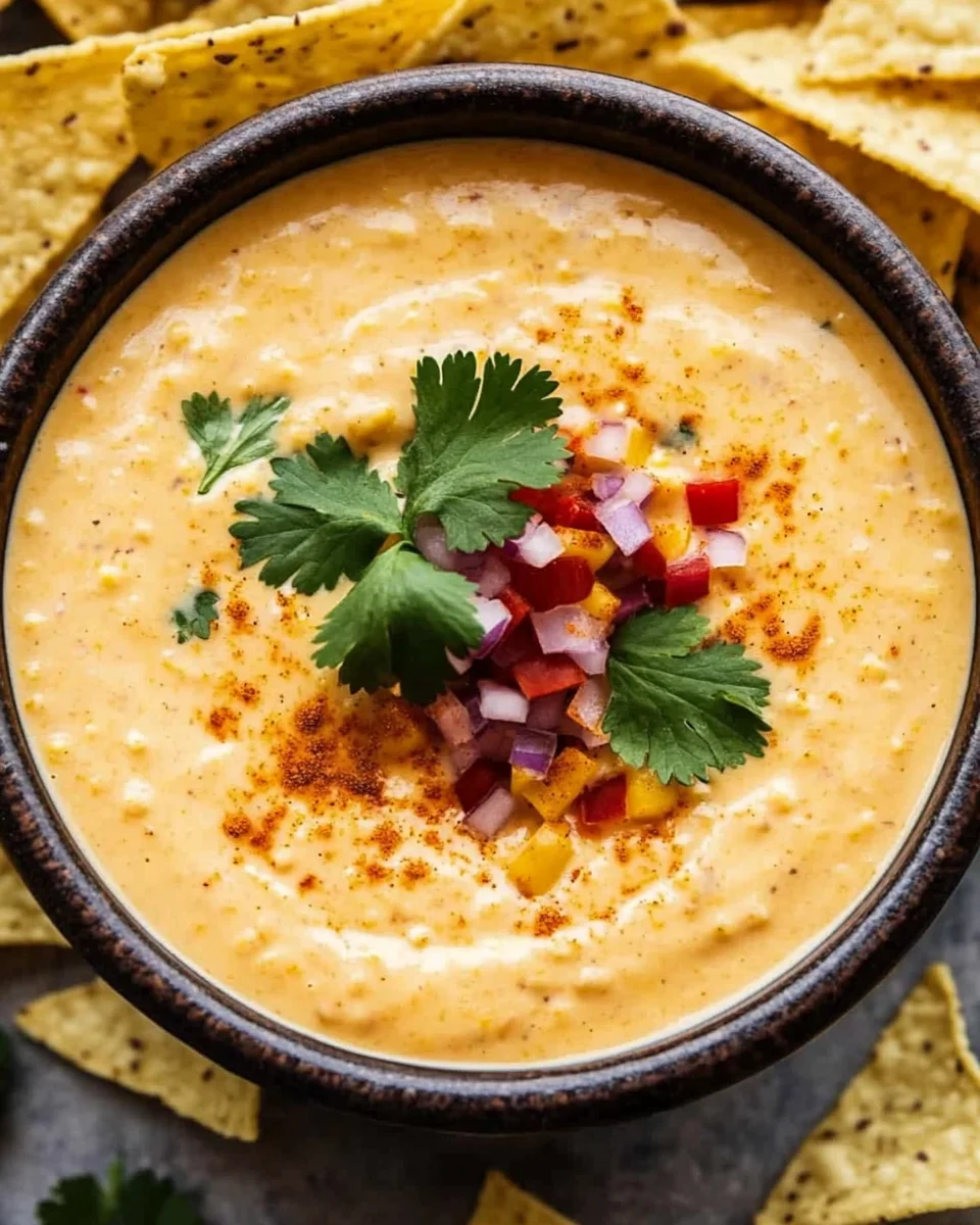 High protein Cottage Cheese Queso - Viral Tiktok recipe