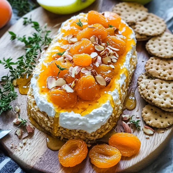 Honey, Apricot, and Almond Goat Cheese Spread