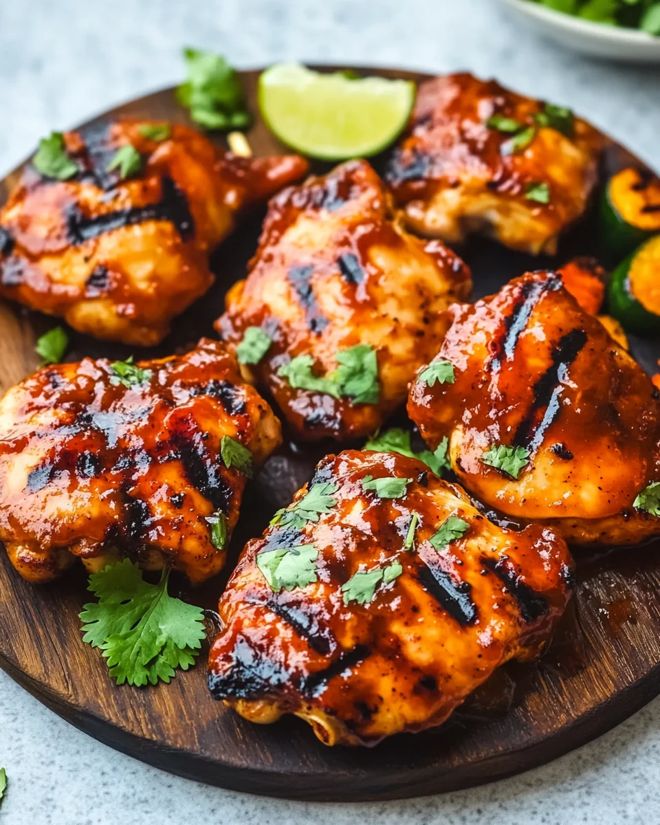 Honey Chipotle BBQ Chicken