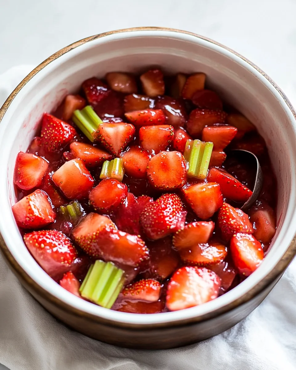 Strawberry Rhubarb Pie Filling (2 Ways: No-Cook and Easy 5 Minute Cooked Recipe)