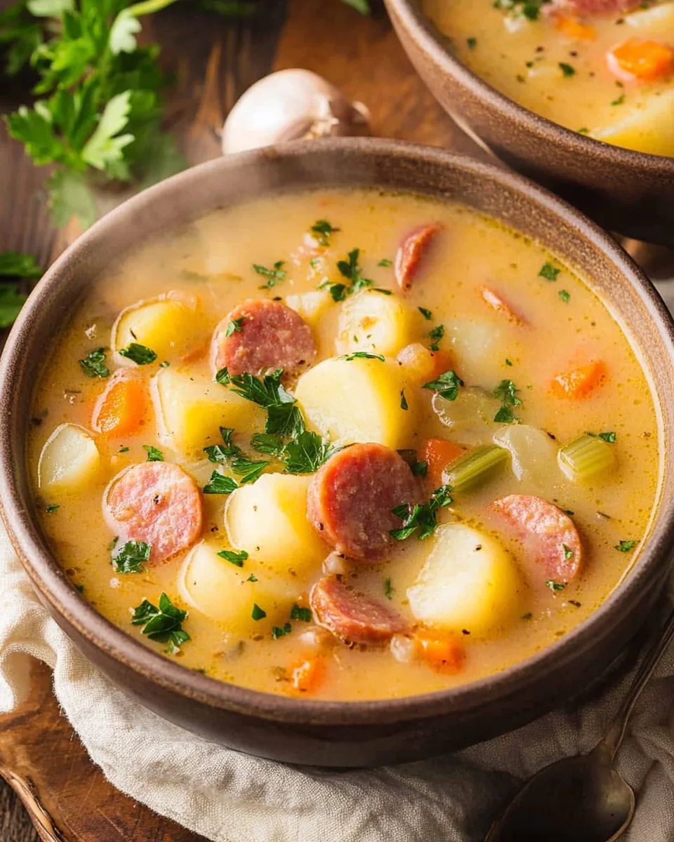 Kielbasa Potato Soup