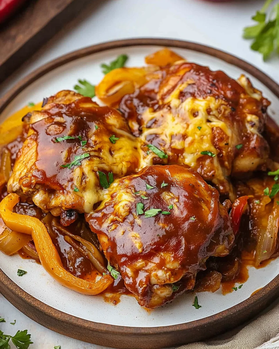 Low Carb BBQ Chicken Thighs