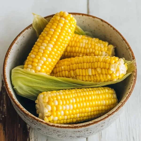 Microwave Corn on the Cob in Husk