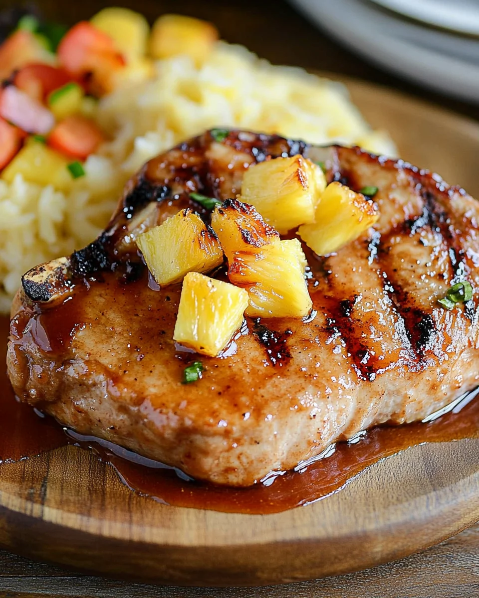 Pineapple Pork Chops Recipe