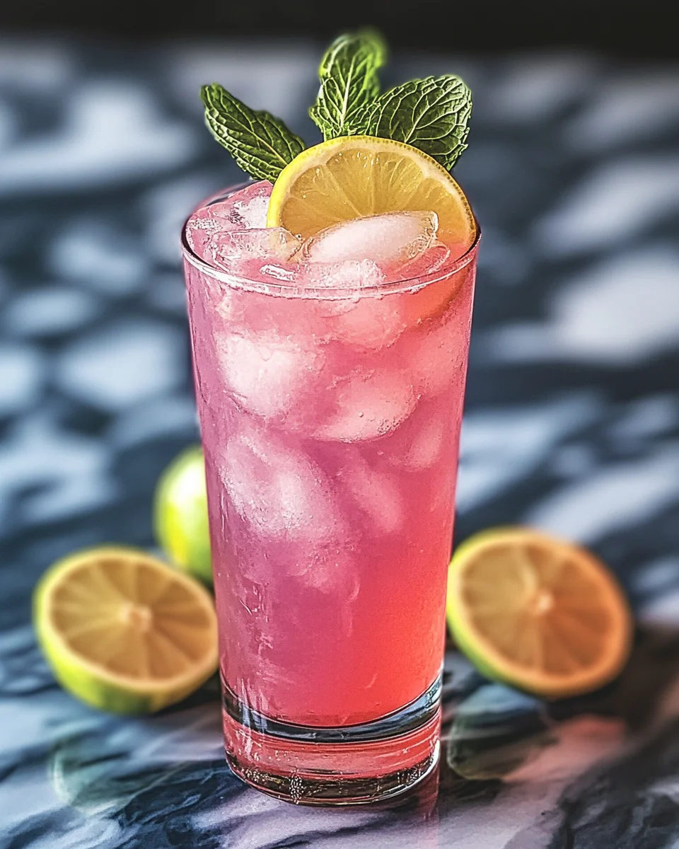 Pink Lemonade Cocktail