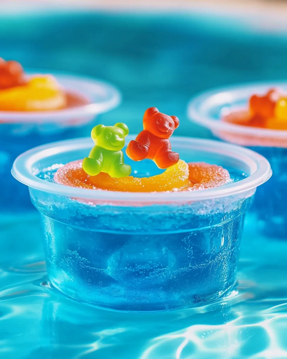Pool Party Jello Shots
