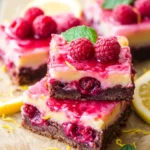 Raspberry Lemonade Bars