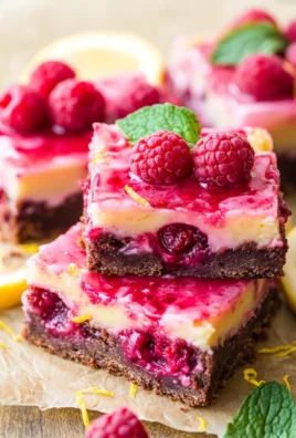 Raspberry Lemonade Bars