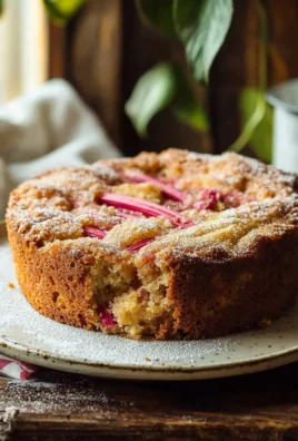 Rhubarb Cake